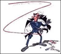 Il est le génie du mal dans les BD de Franklin et l'inventeur d'une onde conduisant les individus à perdre leur libre-arbitre.