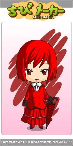 Je suis la tante de Ciel. Ma couleur préférée est le rouge, d'où mon surnom. Qui suis-je ?