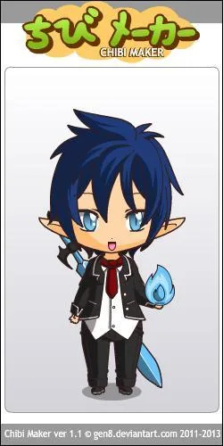 Je suis le personnage principal de la série. J'ai découvert que j'étais le fils de Satan. Mon but n'est autre que de le tuer. Qui suis-je ?