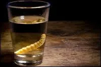 Cette boisson est principalement produite dans la ville d'Oaxaca. Parfois, on y dépose une larve. Comment appelle-t-on cette boisson ?