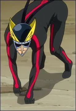 Il a fait partie des Oracion Seis dont il était le membre le plus rapide, il rejoint la guilde Crime Sorcière en l'an x791. Qui est-ce ?