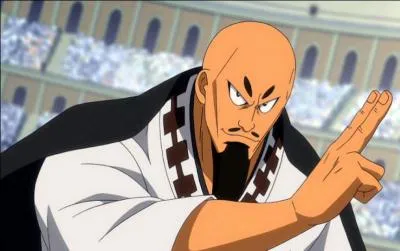 Il fait partie des 10 mages sacrés et de la guilde de Lamia Scale dont il est le mage le plus puissant. Qui est-ce ?