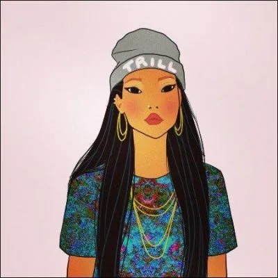 Cette beauté d'une tribu amérindienne et indépendante, c'est :  