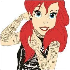 Cette princesse est une adorable petite sirène, c'est :