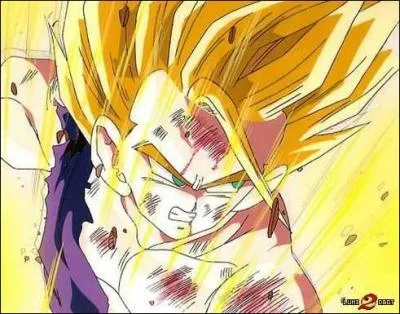 Comment San Gohan se transforme-t-il en super saiyen ?