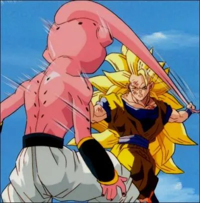 Comment San Goku arrive-t-il à retenir Buu ?