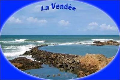 La Vendée, département de la région Pays de la Loire, a une frontière avec la Sarthe.