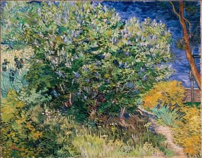 Lilas...comme le nom de ce tableau peint par Vincent van Gogh en :