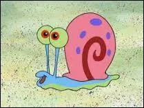 Comment s'appelle l'escargot de Bob ?
