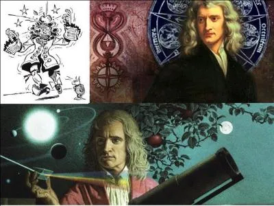 Excusez du peu, il a été philosophe, mathématicien, physicien, alchimiste, astronome et théologien anglais. Vous trouverez souvent ce personnage dans une bande dessinée en compagnie d'une pomme et d'une coccinelle.
Qui est ce personnage ?