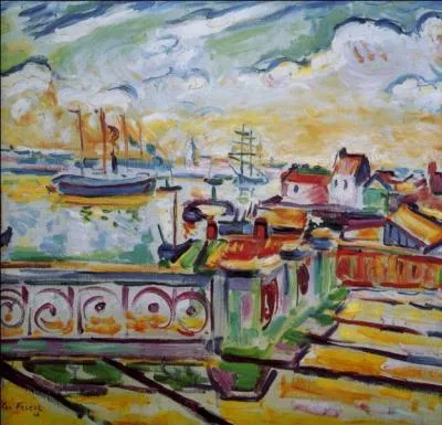 Qui a peint "Le port d'Anvers" ?