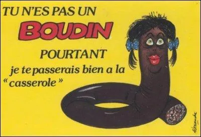 C'est d'ailleurs la seule solution pour réussir ce quiz, car sinon votre résultat pourrait bien tourner ...