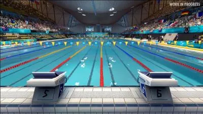 Quand nous avons quitté San Gines, nous sommes rentrés à notre résidence et sommes allés à la piscine pour nous rafraîchir. Celle-ci a la particularité d'être reconnue comme piscine olympique. Quelle est donc sa longueur ?