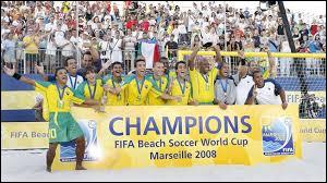 Lors de la Coupe du monde de football de plage 2006, dans quel groupe le Brésil était-il ?