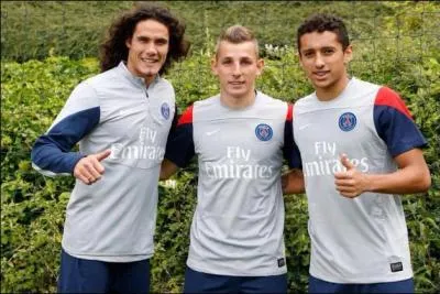 Été 2013, le PSG bat un record lors d'un achat. Pour 63 millions d'euros, il fait signer Cavani. Quels autres joueurs arrivent aussi ?