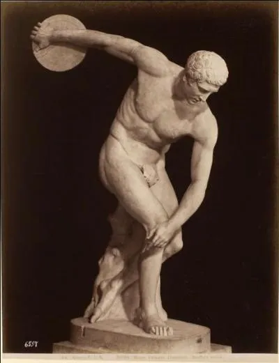 Dans l'antiquité, comment appelait-on l'athlète qui lancait le disque ?