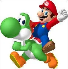 Comment s'appelle le dinosaure que Mario chevauche ?