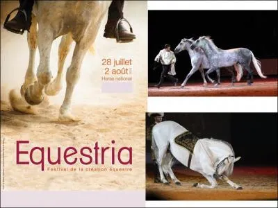 Fin juillet, la capitale bigourdane, ..., vit autour d'Equestria, festival de la création équestre qui a pris, depuis 21 ans qu'il existe, une ampleur internationale.