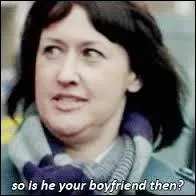 Sur la photo, c'est la mère de...