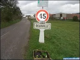 Un petit tour dans le Lun&eacute;villois, &agrave; pr&eacute;sent. Nous arrivons &agrave; Deuxville, village situ&eacute; en r&eacute;gion ...