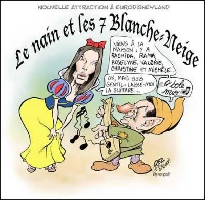 Avec qui Blanche-neige vit-elle ?