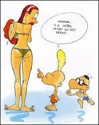 Titeuf, lui, a préféré peaufiner sa technique de drague. Mais dans quel endroit se trouve-t-il ?