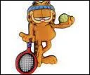 Avec qui Garfield, le chat paresseux, peut-il faire une partie de tennis ?