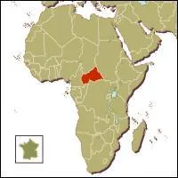 Comment se nomme le pays au centre de l'Afrique ?
