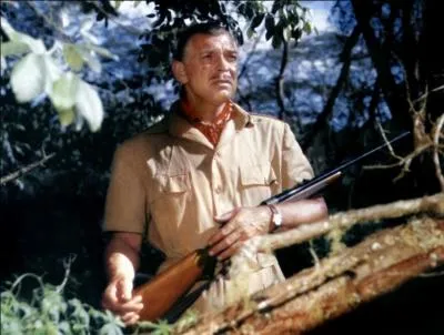 Dans quel film, Clarke Gable et Ava Gardner portent une saharienne ?