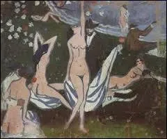 Qui peint ce tableau nommé "Le pique-nique" ?