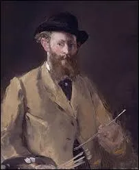 Manet s'est lui-même représenté dans cette uvre de 1879 :