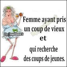 Par quel nom de f&eacute;lin, d&eacute;signe-t-on une femme &acirc;g&eacute;e de plus de 40 ans et friande de relations avec des hommes beaucoup plus jeunes qu'elle ?