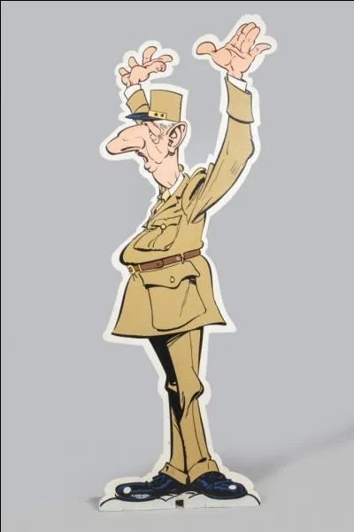 Qui est le seul rival international du général Charles de Gaulle selon ses propres mots ?