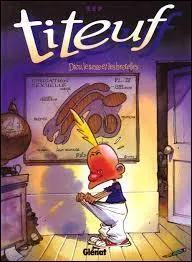 En quelle année est sorti le premier tome de la série de bande-dessinée Titeuf "Dieu, le Sexe et les Bretelles" ?
