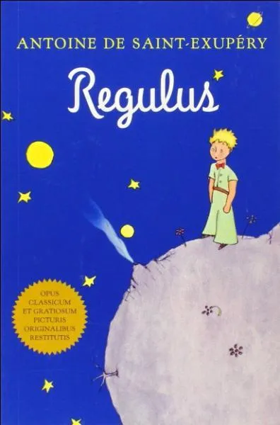 Nous allons commencer par la plus facile. En quelle langue est écrite cette édition du « Petit Prince » ?