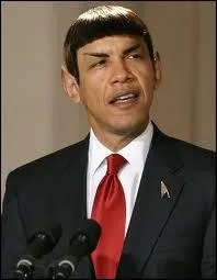 Peut-être que le Président des USA est un mix de Spock et d'américain ! On parle ici d'humour... ?