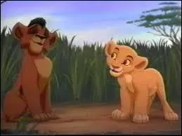 Au fur et à mesure que les deux jeunes lions se rapprochent, que découvre le fils de Scar ?