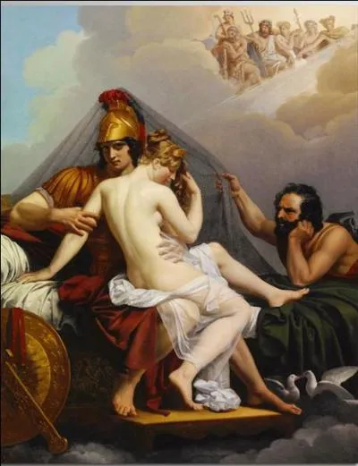 Selon un épisode fameux de « l'Odyssée », il tendra un piège à cette épouse qui le trompa. Avec quel dieu fut-elle adultère ?