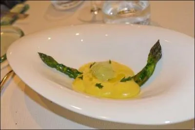 Ce plat est signé Marc Veyrat :