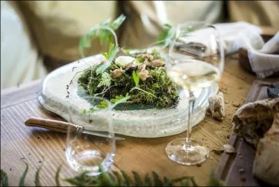 Ajustez vos lunettes, pour découvrir ce plat "nouvelle cuisine" de Marc Veyrat :