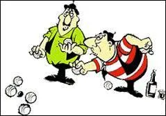 Cette activité peut se jouer en doublette, triplette ou en tête à tête. De combien de boules chaque joueur dispose lorsqu'on joue en triplette (3 contre 3) ?