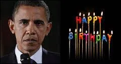 Happy Birthday Barack Obama, vive les U.S.A. ! Je lui ai fêté le :
