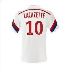 &Agrave; quel club appartient ce maillot de Lacazette ?
