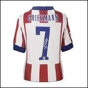 &Agrave; quel club appartient ce maillot d'Antoine Griezmann ?