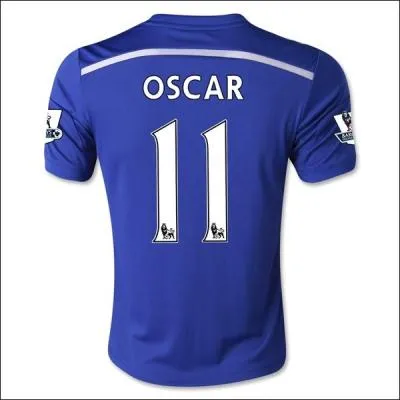 &Agrave; quel club appartient ce maillot d'Oscar ?