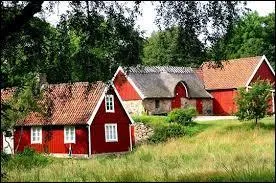 Regardez ___ maisons, elles sont rouges !