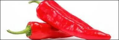 « Le piment rouge » se dit...