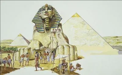 Il est le plus grand des sphinx sur le plateau de Gizeh : quel pharaon le fit sculpter ?