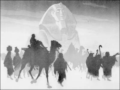 Quel dieu sera vu à travers le sphinx par une colonie cananéenne établie dans la région ?