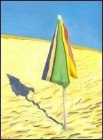 Lequel de ces artistes a peint "Parasol de plage" ?